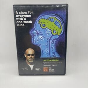 Automaniac History Channel Bill Goldberg DVD Gangsters Cars Bikes From Hell